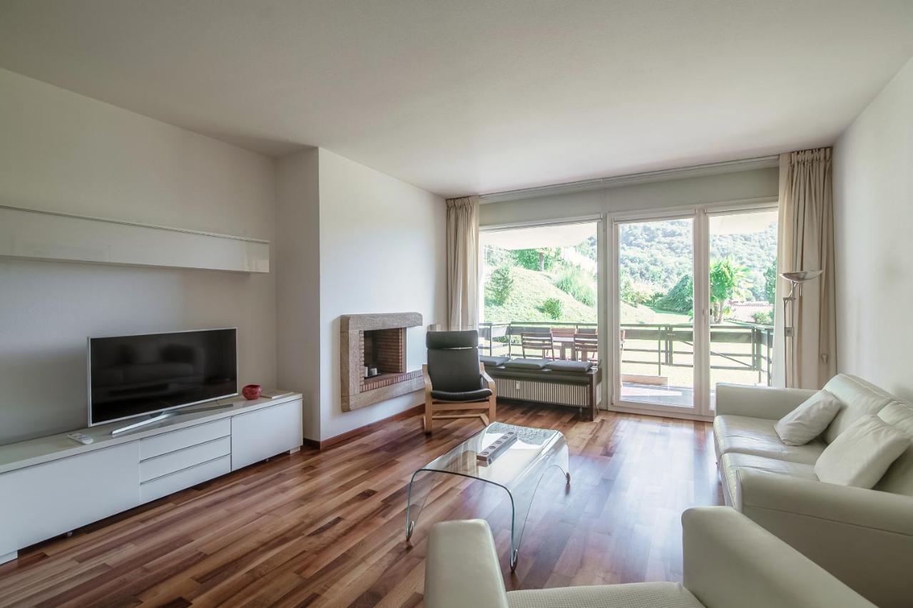Cadro Garden By Quokka 360 - Flat With Garden View Διαμέρισμα Λουγκάνο Εξωτερικό φωτογραφία