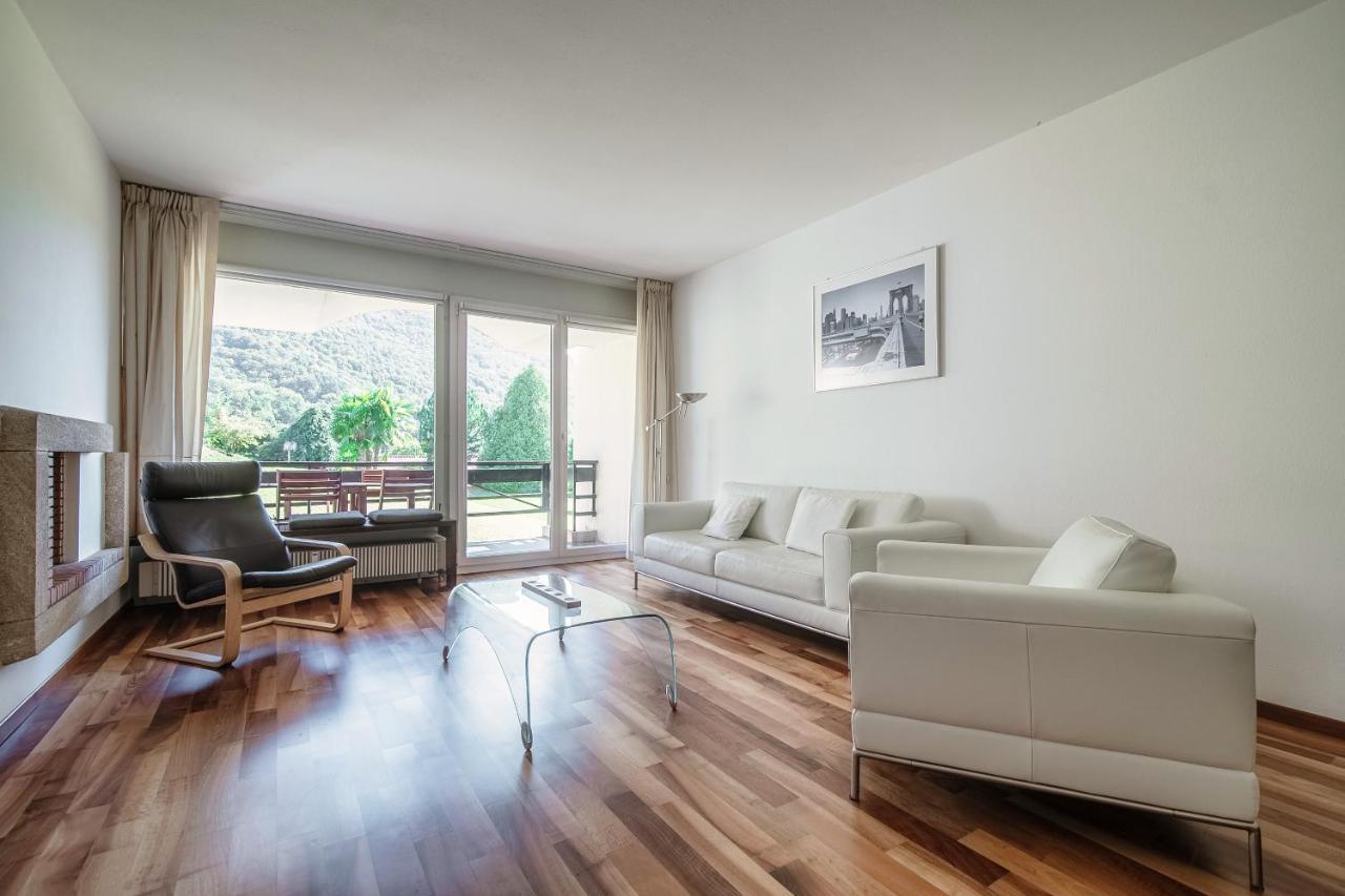 Cadro Garden By Quokka 360 - Flat With Garden View Διαμέρισμα Λουγκάνο Εξωτερικό φωτογραφία